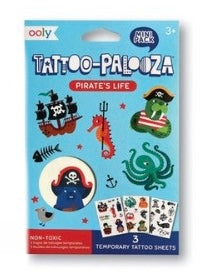 Kids Mini Tattoos  Ooly Pirate's Life  