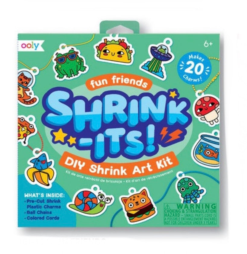 Shrink-Its! Art Kits  Ooly Fun Friends  