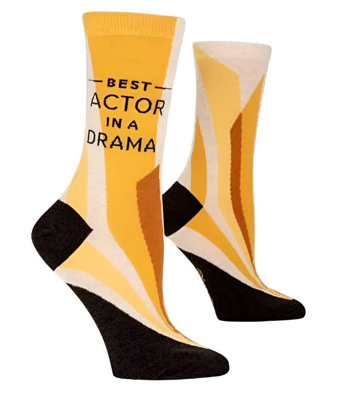 Best Actor In A Drama Women's Ankle Socks  Blue Q   