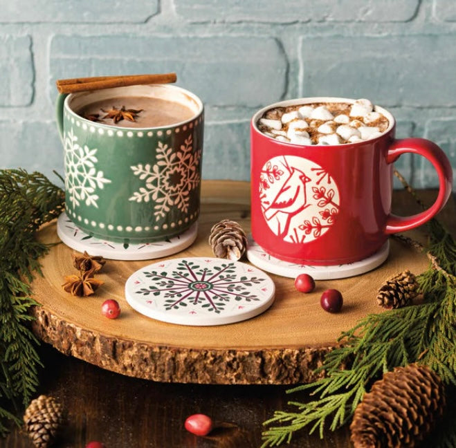 Scandinavian Holiday Mugs  Now Designs   