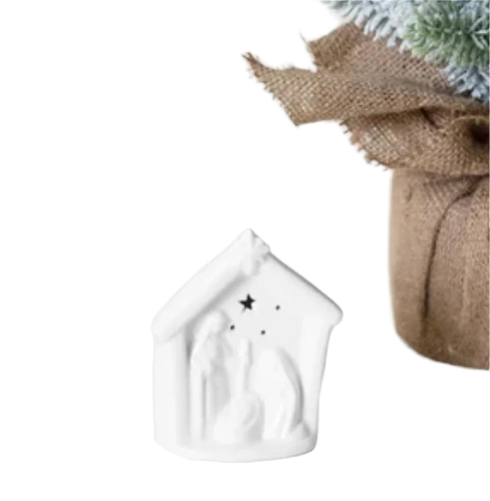 Ceramic LED Nativity Scene  PD Home   