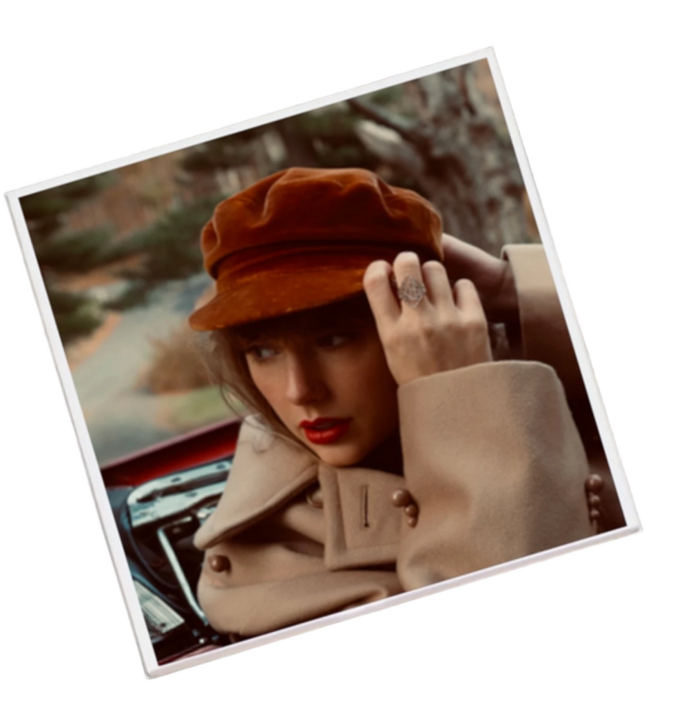 Taylor Swift Album Coasters  Lucky Mfg Co Red Taylor's Version  