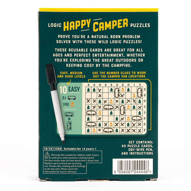 Happy Camper  Professor Puzzle   