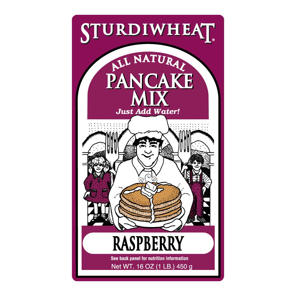 Sturdiwheat Pancake Mixes  Sturdiwheat Raspberry  