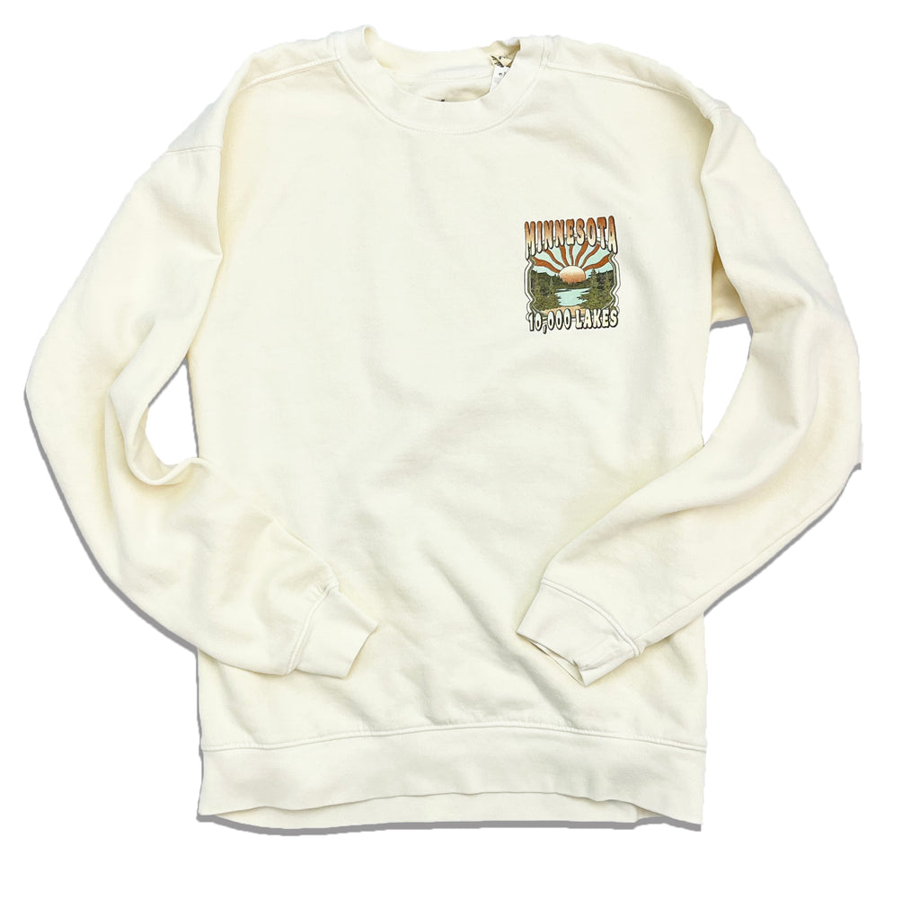 Retro 10k Lakes Sweatshirt  Lakeshirts   