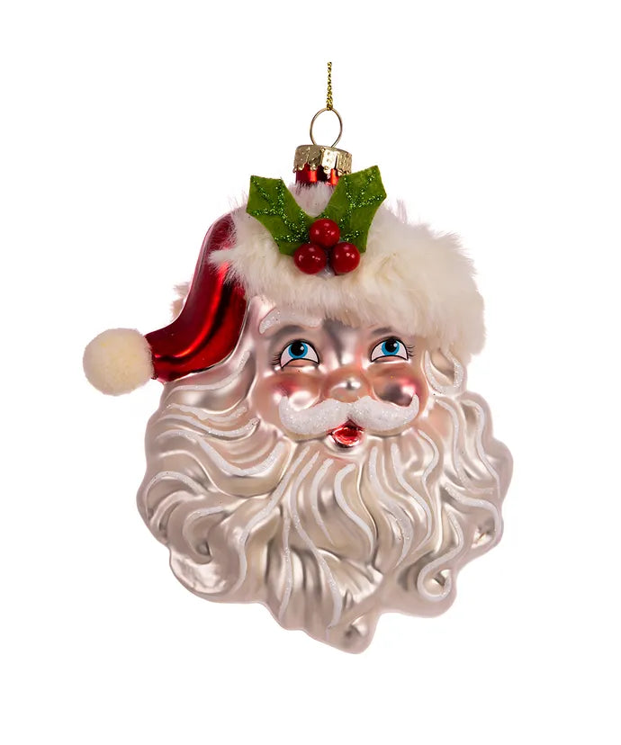 Santa Face Ornament  Kurt Adler   