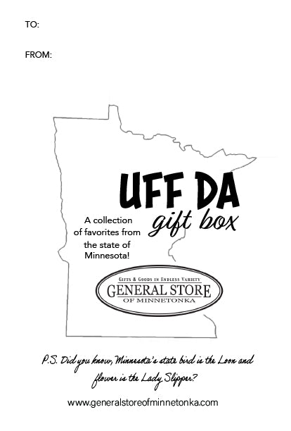 Uff Da! Gift Box  GSM Gift Baskets   