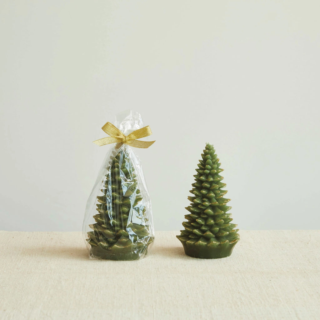 Tree Shaped Candles  Creative Co-Op   