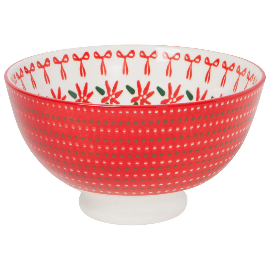 Holiday Stamped Bowl  Now Designs Wreaths  