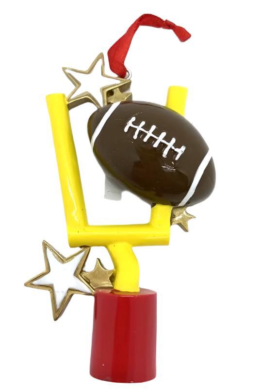 Football Personalized Ornament  GSM Pers Orn   