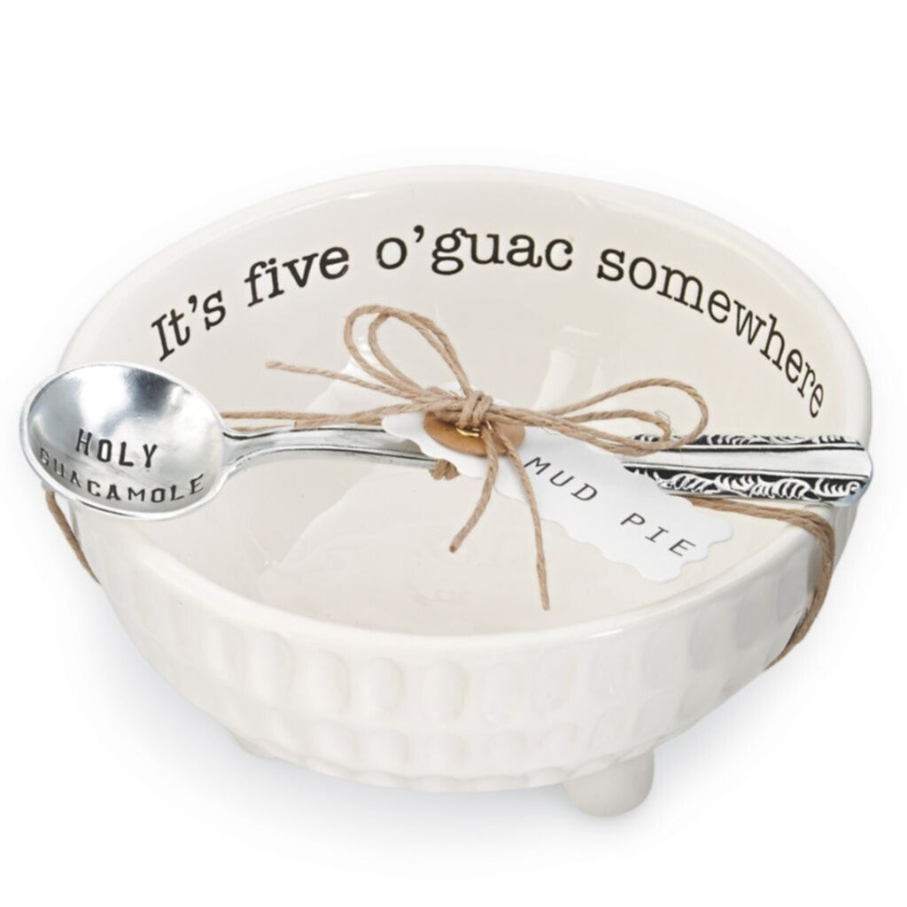 Guacamole Dip Cup Set  Mud Pie   