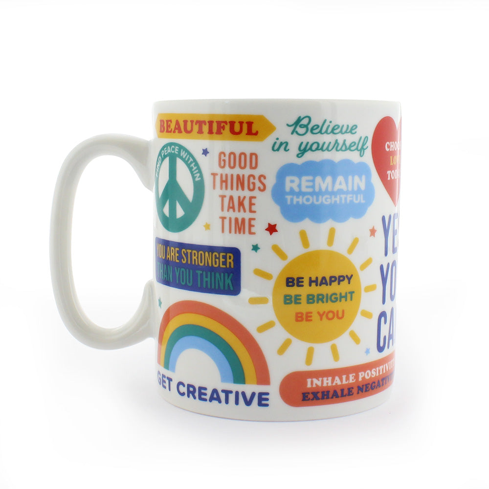 Positive Affirmations Mug  Ginger Fox   