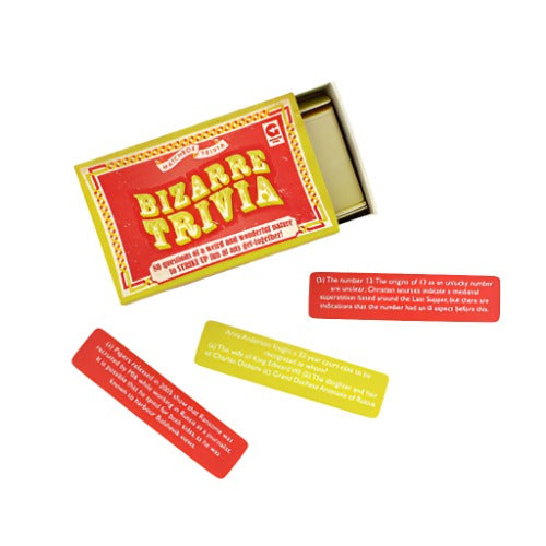 Matchbox Games  Ginger Fox Bizarre Trivia  