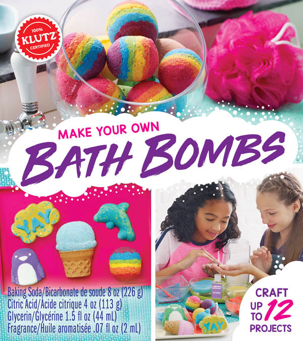 Make Your Own Bath Bombs  Klutz   