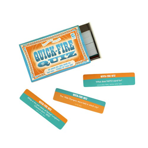 Matchbox Games  Ginger Fox Quick-Fire Quiz  