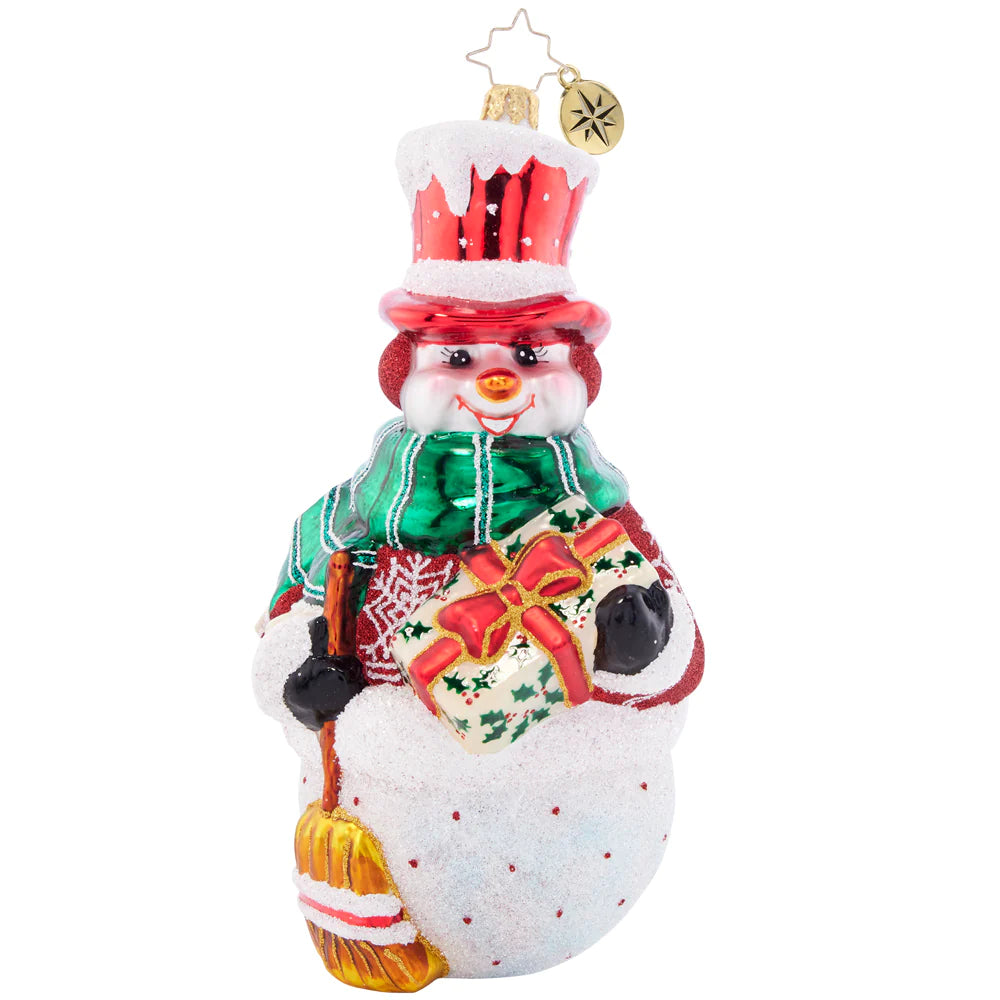 Christmas Joy Snowman  Christopher Radko   