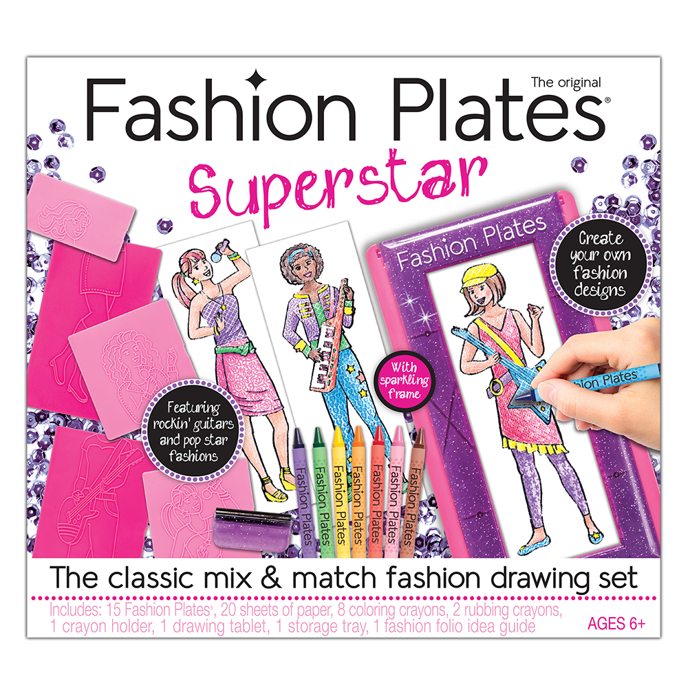 Fashion Plates Superstar  Play Monster   