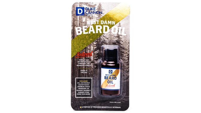 Best Damn Beard Products  Duke Cannon Beard Oil - Travel  