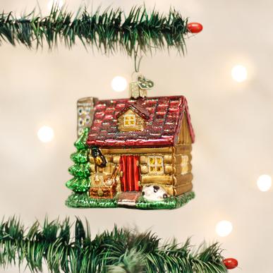 Lake Cabin Ornament  Old World Christmas   