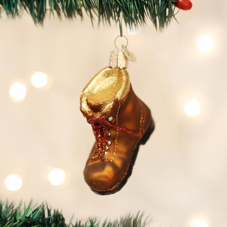 Hiking Boot Ornament  Old World Christmas   