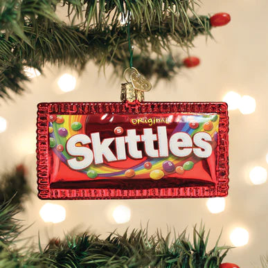 Skittles Glass Ornament  Old World Christmas   