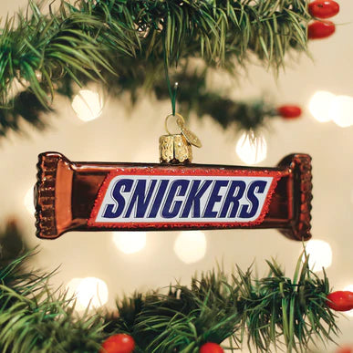 Snickers Glass Ornament  Old World Christmas   