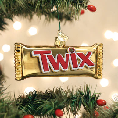 Twix Glass Ornament  Old World Christmas   