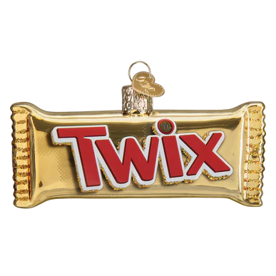 Twix Glass Ornament  Old World Christmas   