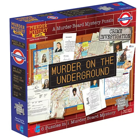 Murder Mystery Puzzle - Murder on the Underground  University Games   