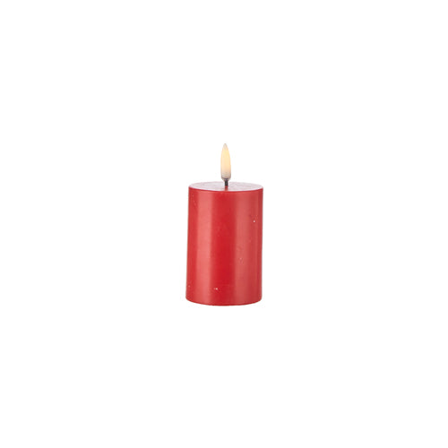 Red Faux Candles  Raz 2x4 Votive  