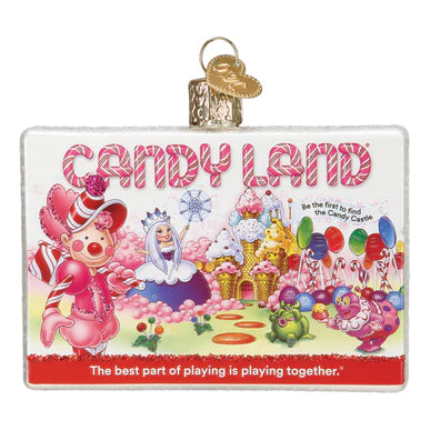 Candy Land Glass Ornament  Old World Christmas   