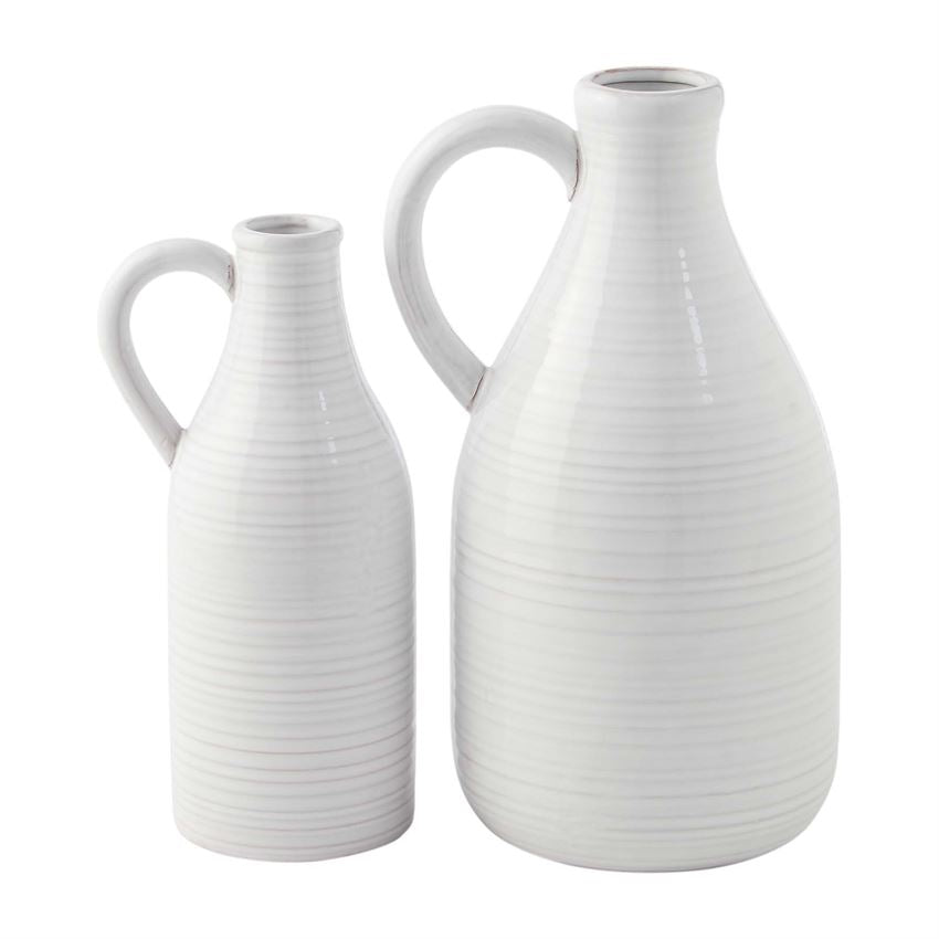 Milk Jug Vases  Mud Pie   