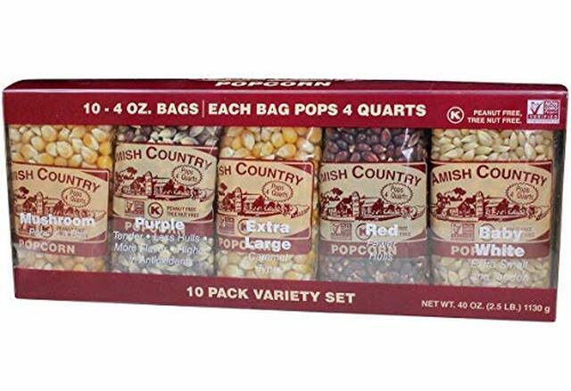 Amish Popcorn Variety Pack  Amish Country Popcorn   