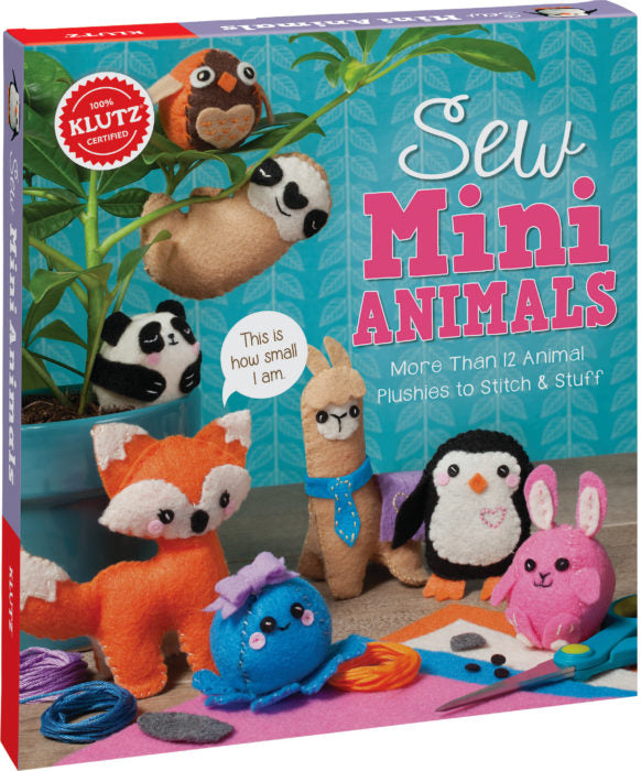 Sew Mini Animals  Klutz   