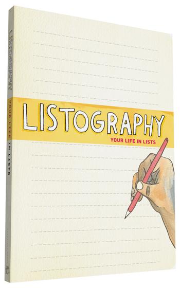 Listography Journals  Chronicle Journal-Life in Lists  