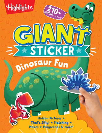 Giant Sticker Dinosaur Book  Penguin Random House   