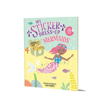 My Sticker Dress Up Books  Sourcebook Mermaids  