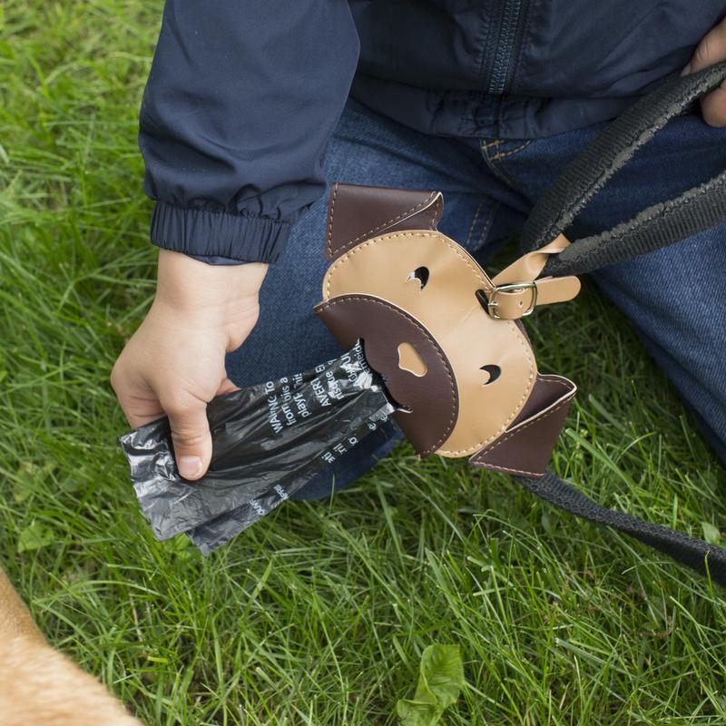 Poo Bag Carrier Dispenser  Kikkerland   