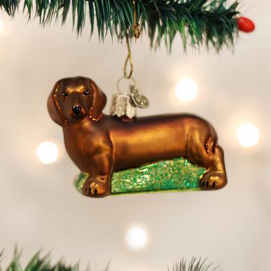 Dachshund Ornament  Old World Christmas   