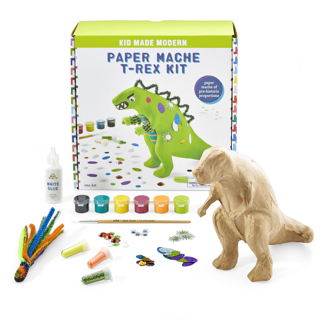 Paper Mache T-Rex Kit  Kid Made Modern   