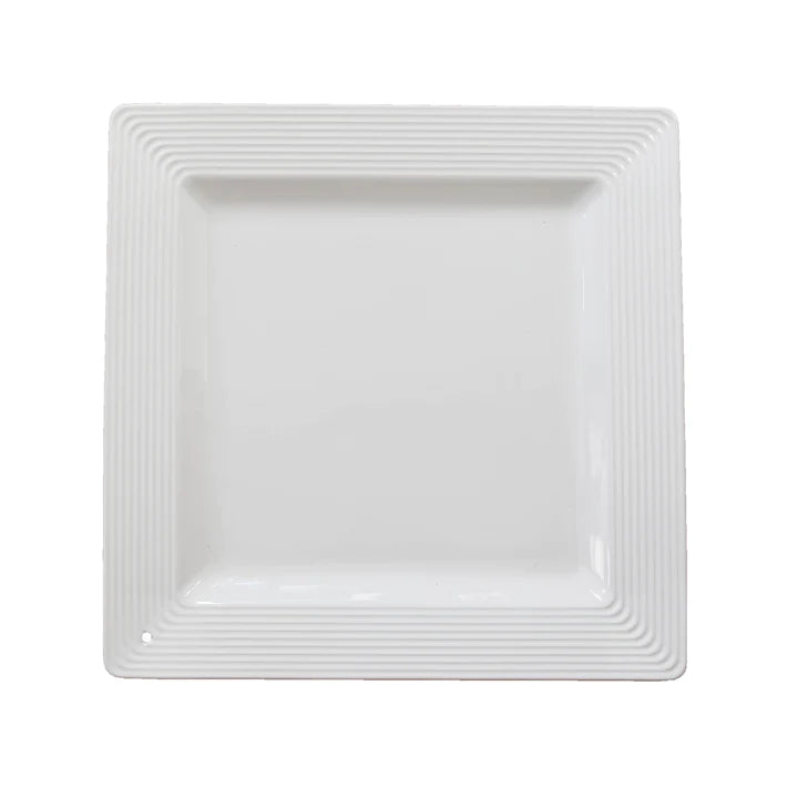 Pinstripes Square Platter  Nora Fleming   