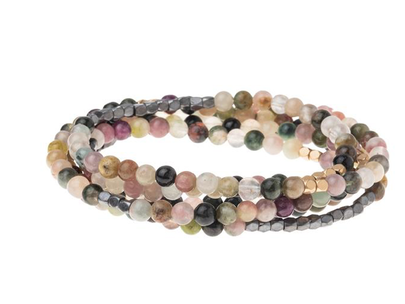 Tourmaline Stone Wrap Bracelet/Necklace  Scout Curated Wears   