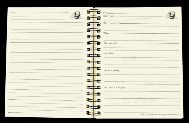 My Bucket List Journal  Journals Unlimited   