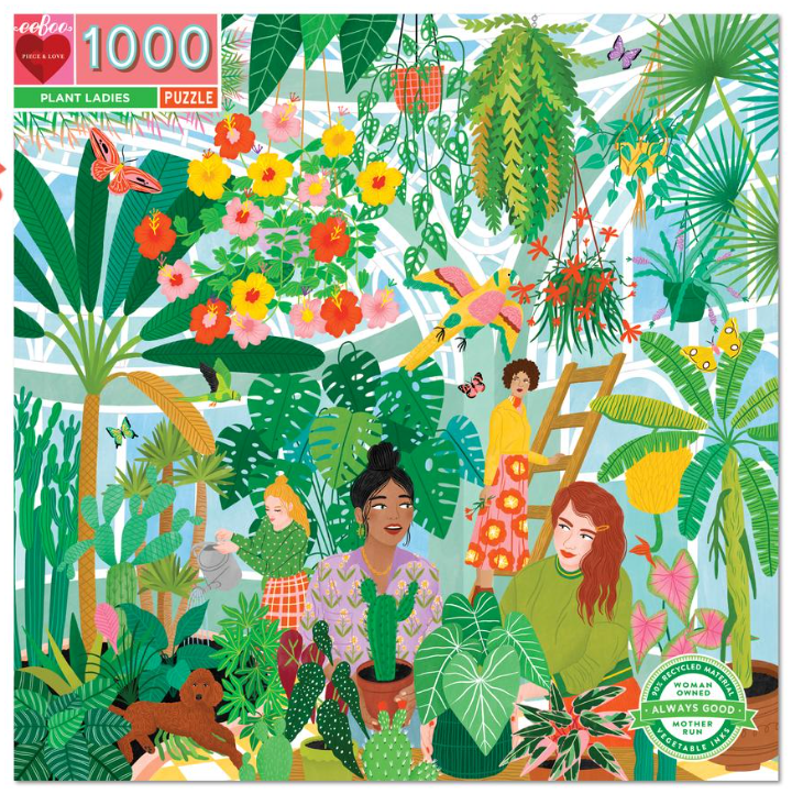 Plant Ladies 1000 Piece Puzzle  Eeboo   