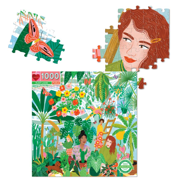 Plant Ladies 1000 Piece Puzzle  Eeboo   