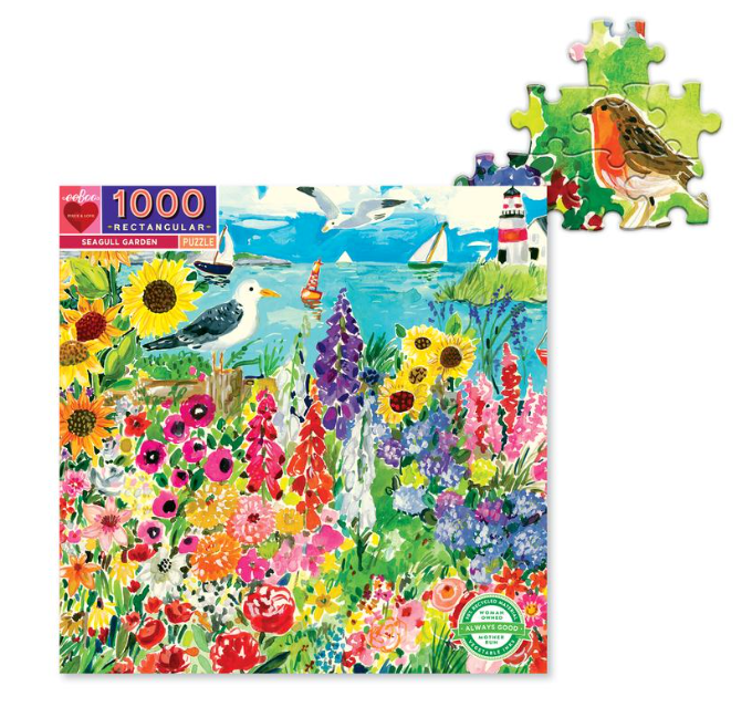 Seagull Garden 1000 Piece Puzzle  Eeboo   