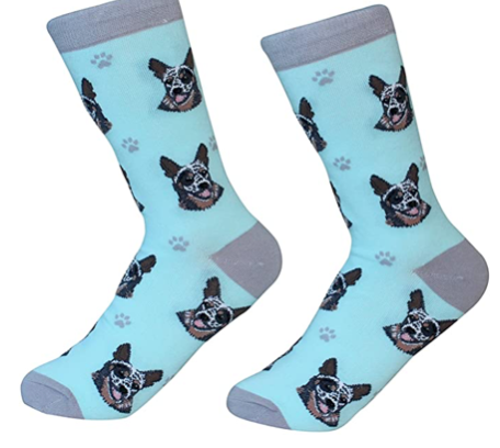 Dog Breed Socks  E & S Imports Australian Cattle Dog  