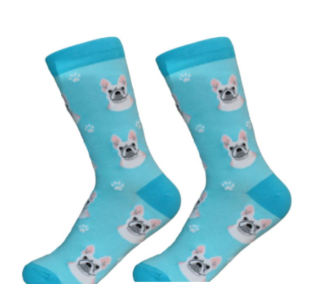 Dog Breed Socks  E & S Imports Bulldog, French  