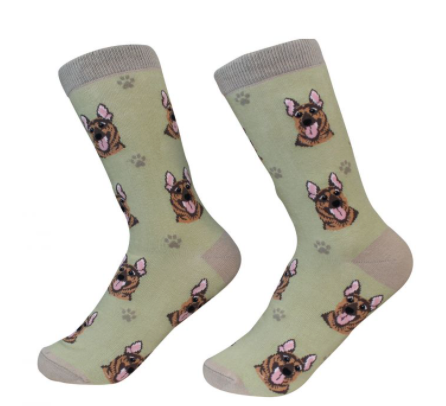 Dog Breed Socks  E & S Imports German Shepherd  