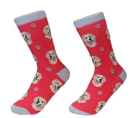 Dog Breed Socks  E & S Imports Golden Retriever  